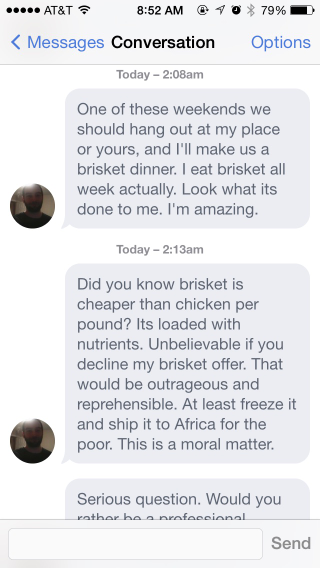 Illustration for article titled Soooo, I just woke up to this OkCupid inbox...
